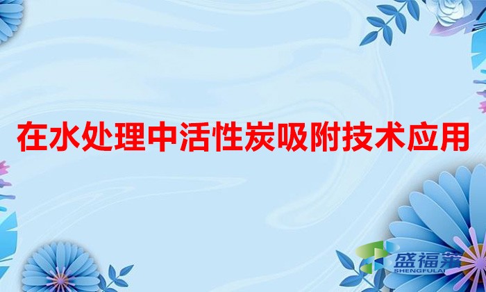 在水处理中活性炭吸附技术应用